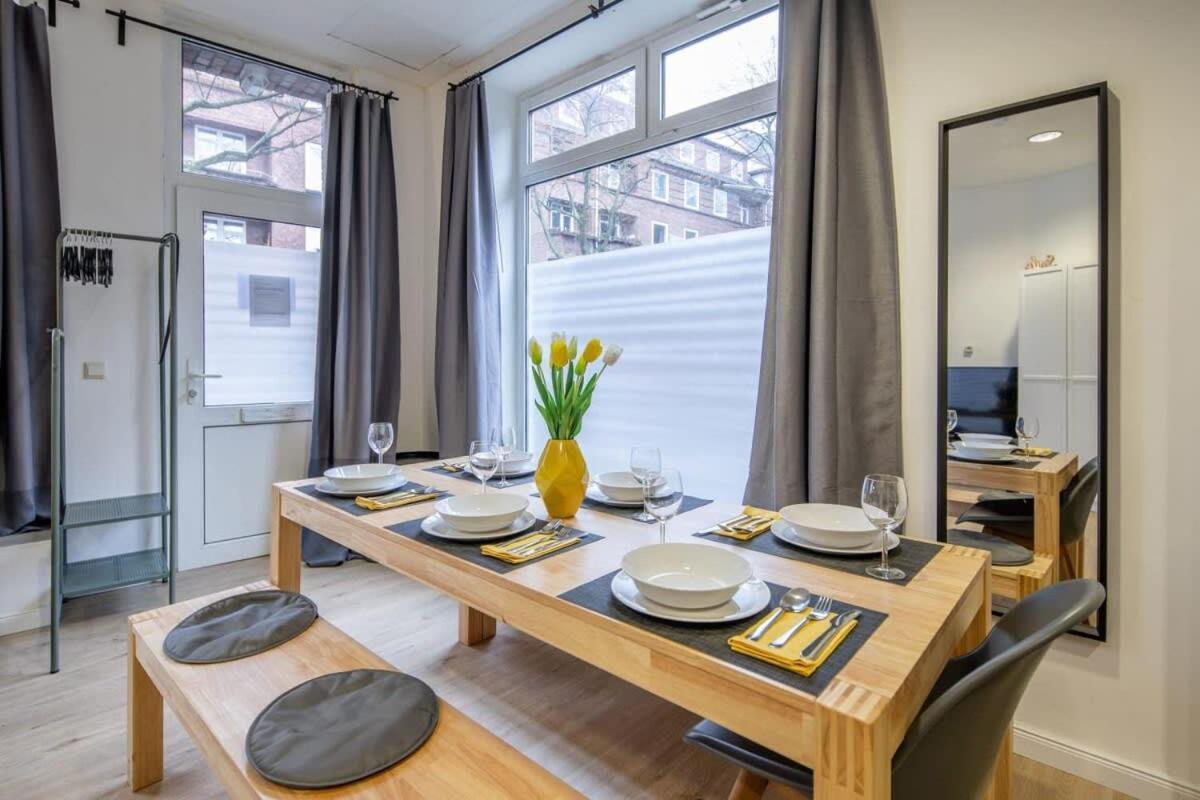 Studio Family Loft Self Checkin Street Parking Hamburk Exteriér fotografie